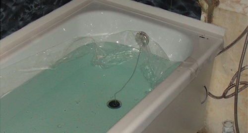 Установкой акрилового вкладыша | Каменское