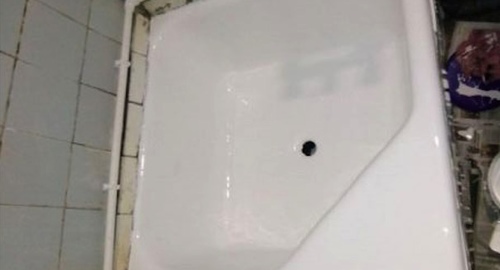 Обновление душевого поддона акрилом | Каменское